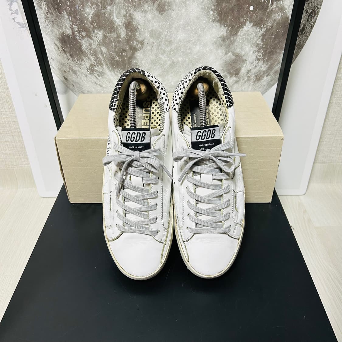 정품 39) 골든구스 도트탭 스니커즈 250~255 상품이미지4