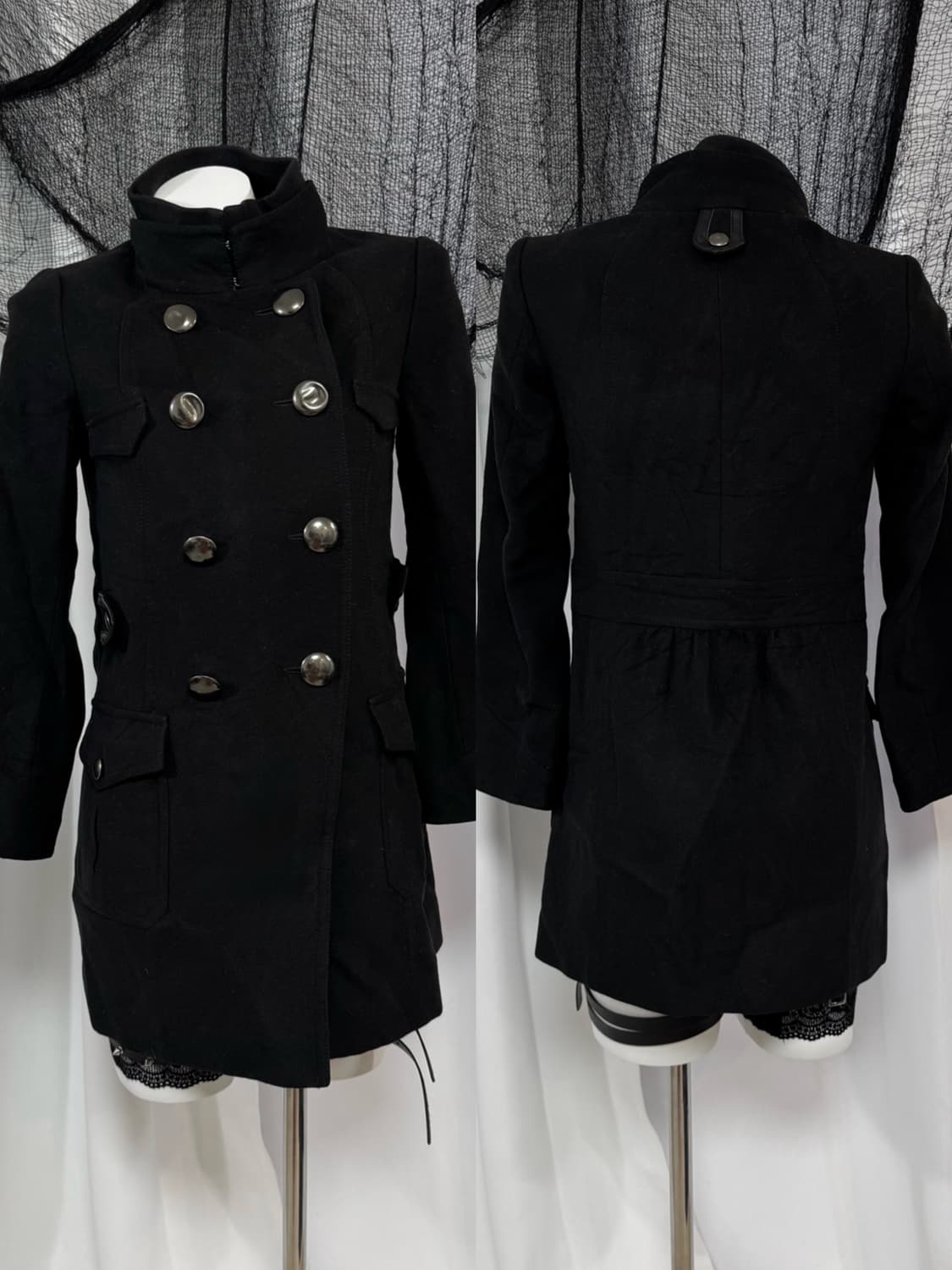 high neck coat 상품이미지1