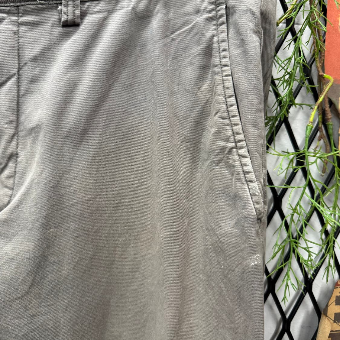 폴로 랄프로렌 스트레치 치노 팬츠 후면 포니 로고 포인트 그레이 상품이미지8