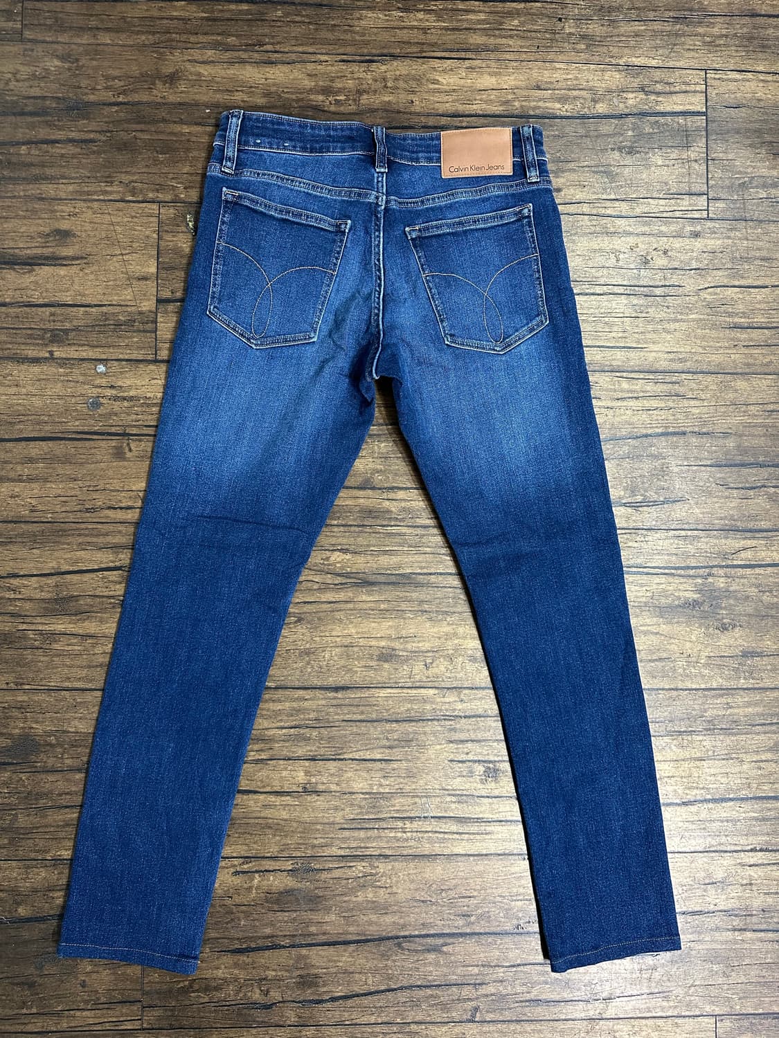 새제품 캘빈클라인진 스트레이트 테이퍼 청바지 W28 L32 상품이미지5