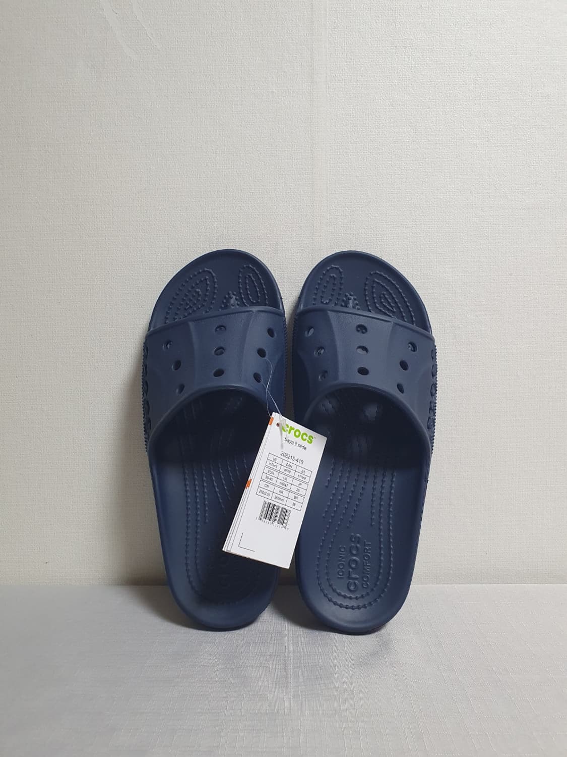크록스 바야2 슬라이드 네이비 260mm 새상품 슬리퍼 상품이미지2