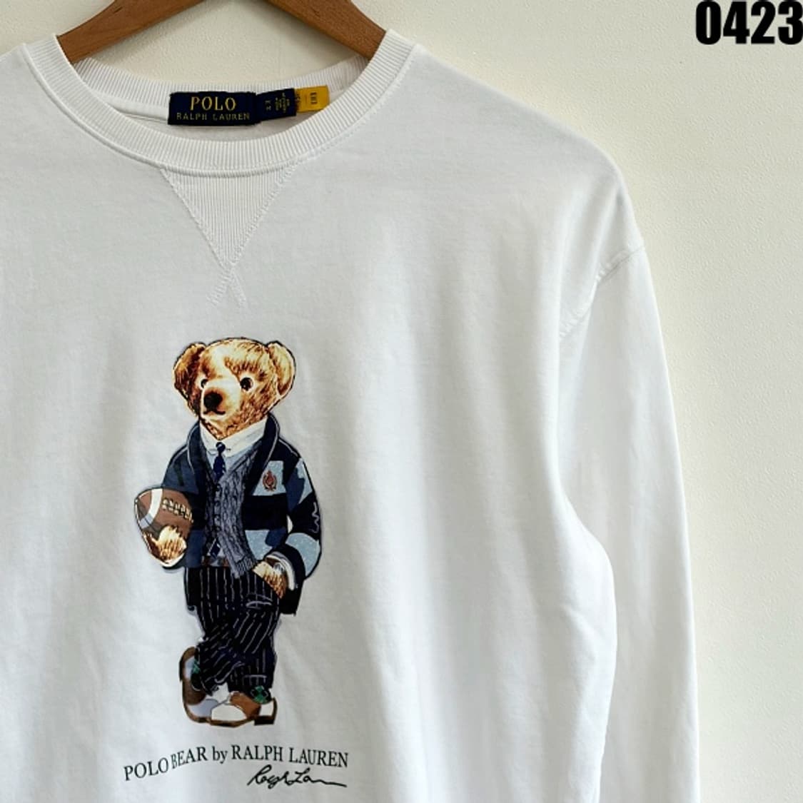 폴로 랄프로렌 베어 프린팅 맨투맨 스웨트셔츠 M 0423 상품이미지2