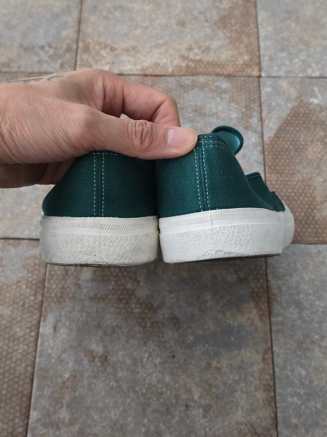 (265)꼼데가르송 옴므 플러스 데미지 슬립온  상품이미지8