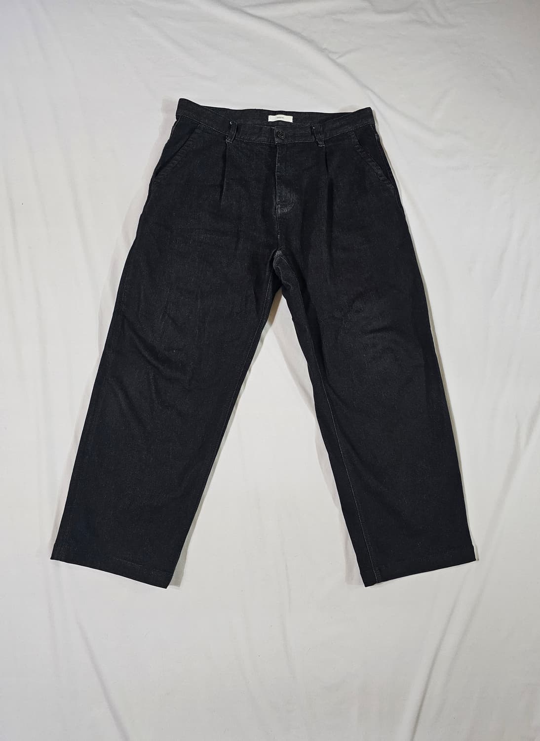 [86, 34인치] 코오롱 에피그램 남성 와이드 데님 팬츠 상품이미지2