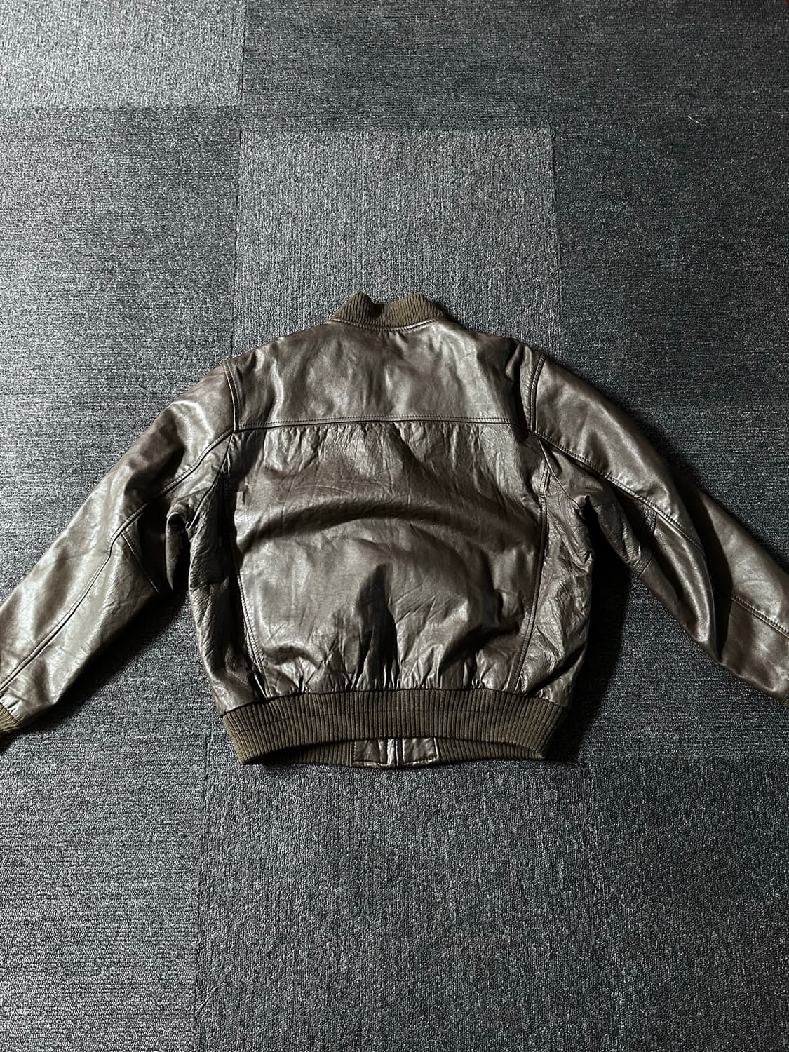 RPONTY 일본산  – 빈티지 양가죽 봄버자켓  상품이미지3