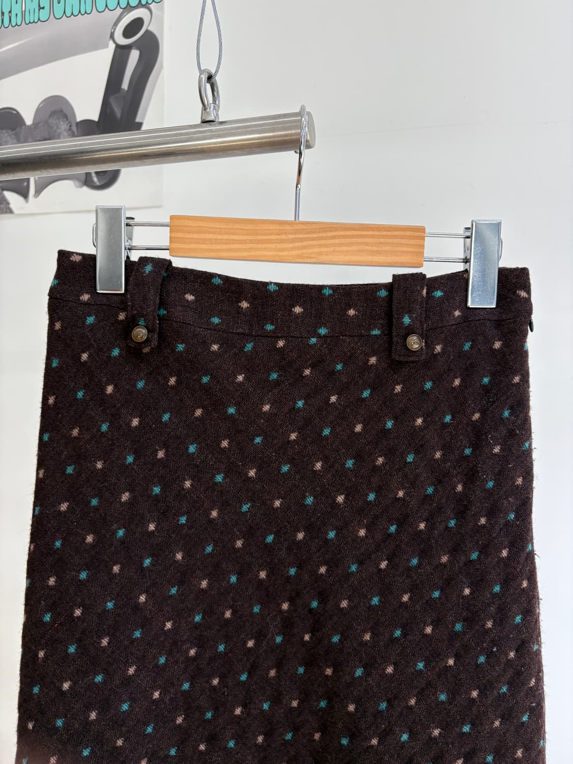 MARBLE INK (Made in Japan) 도트스커트 상품이미지2