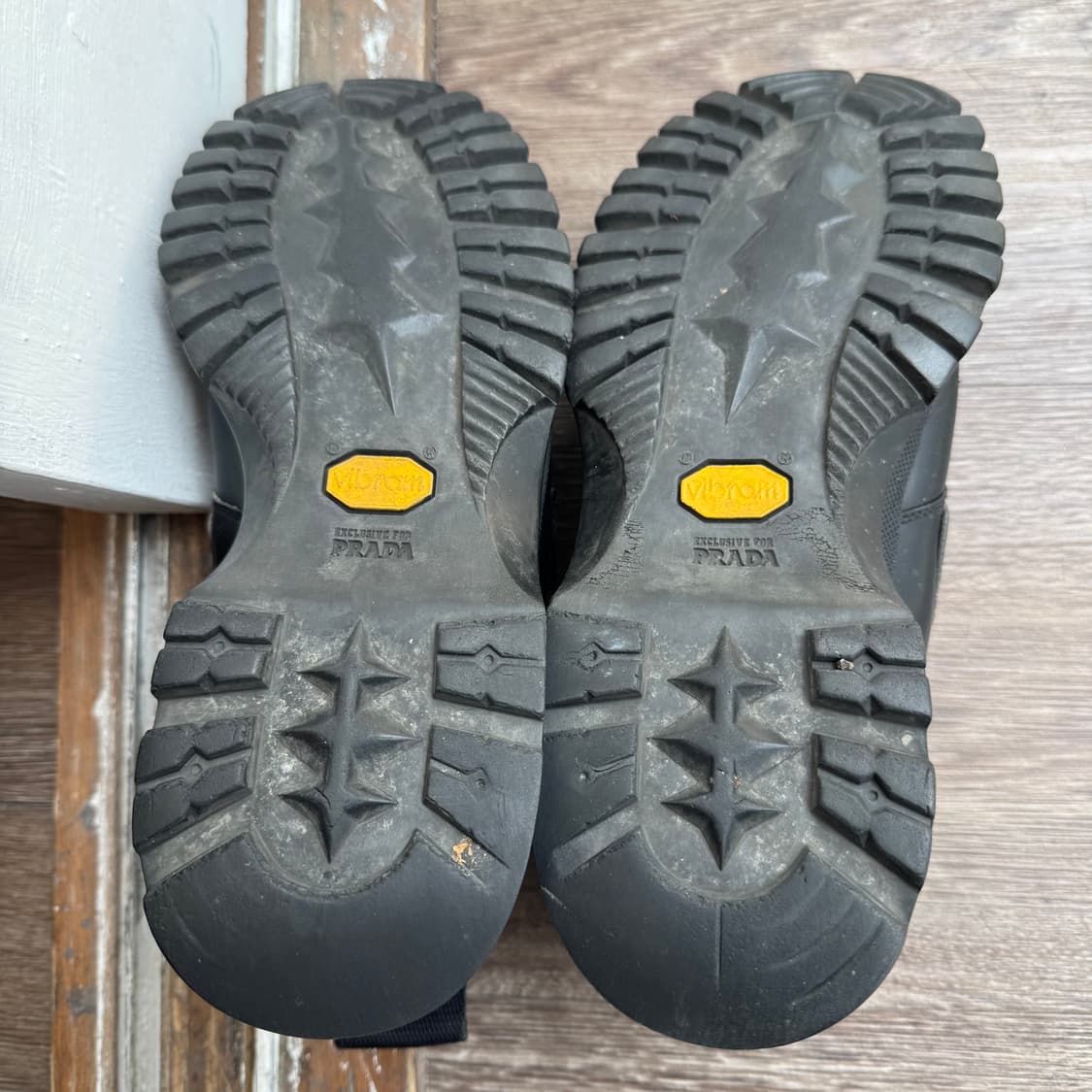 프라다 AW1999 레더 택티컬 부츠 상품이미지6