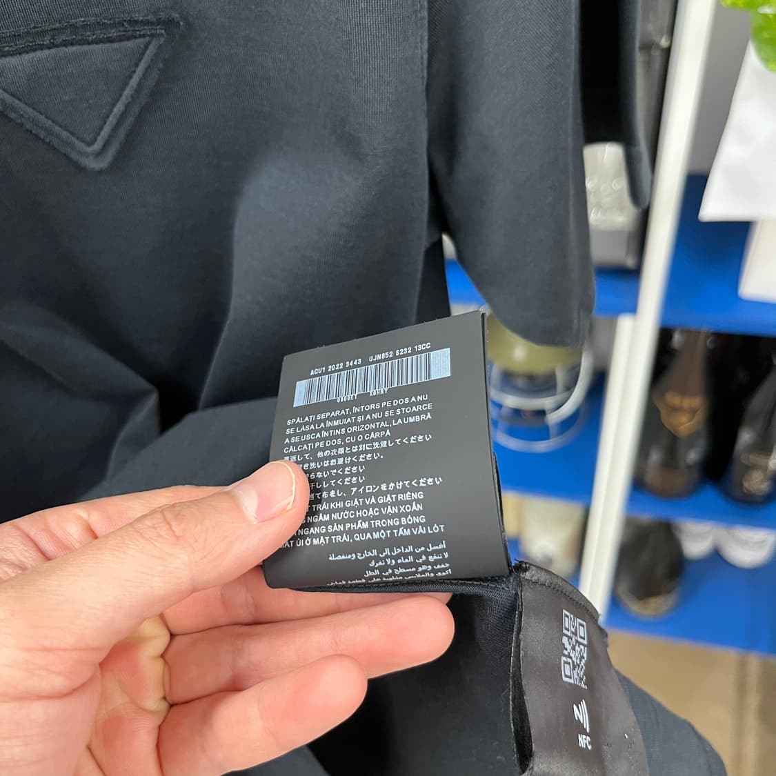 프라다 코튼 반팔 티셔츠 M 상품이미지6