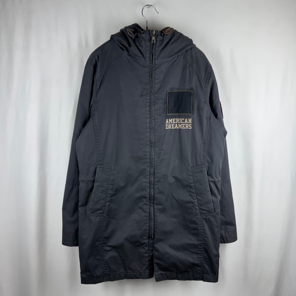 95) 지프 올드스쿨 야상 자켓 차콜 상품이미지2