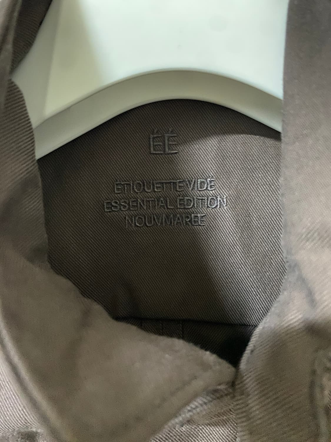 ee 코튼 블루종 다크브라운 s사이즈 상품이미지3