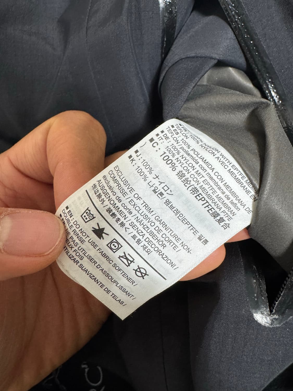 아크테릭스 제타 SL 고어텍스 바람막이 상품이미지5