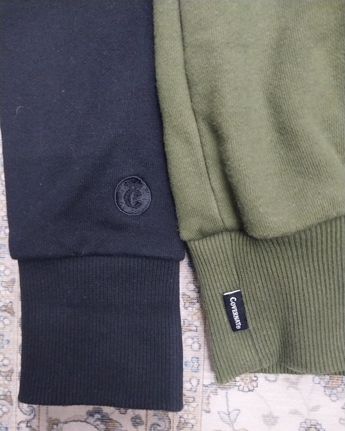 COVERNAT 하프집업 맨투맨 M 상품이미지3