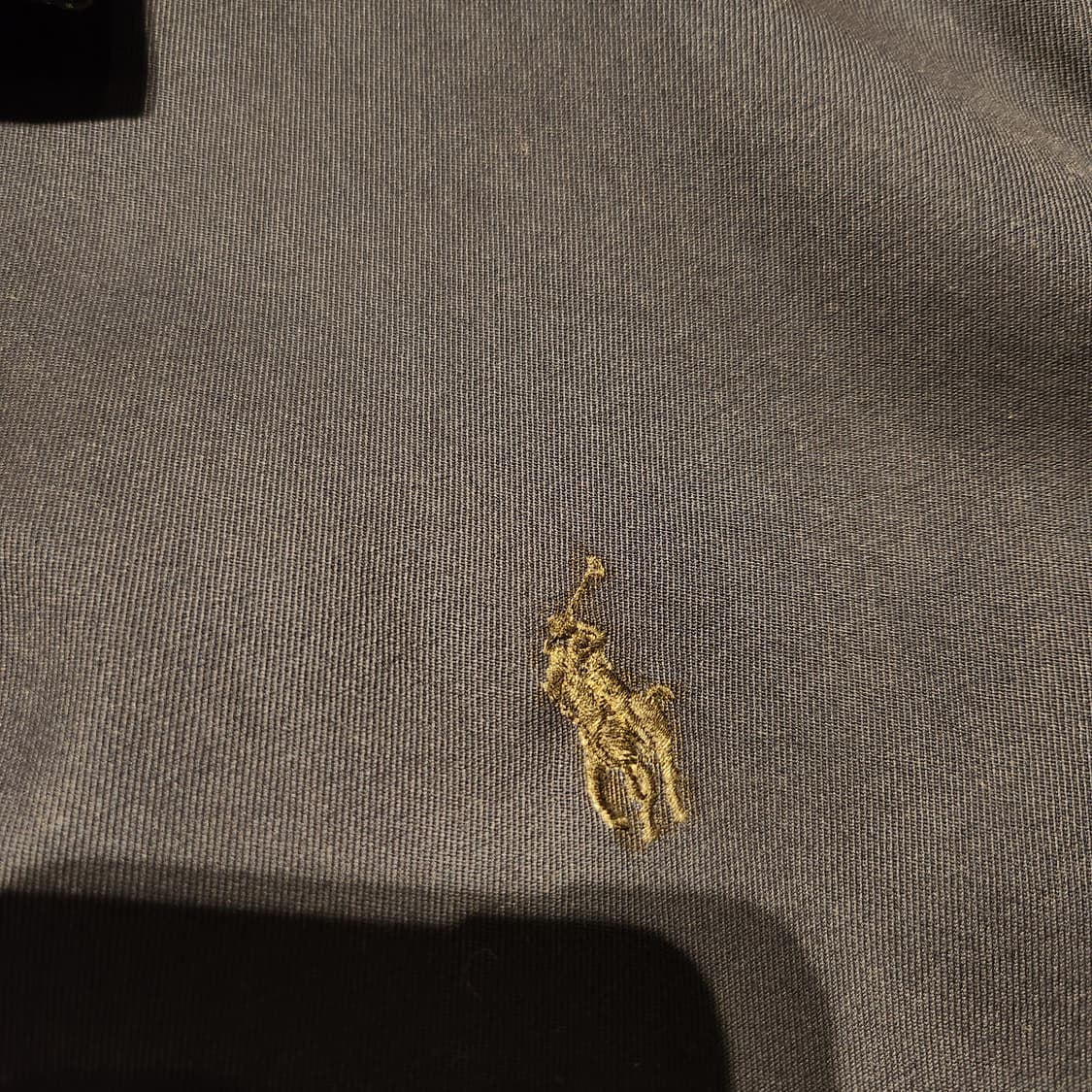 폴로랄프로렌 네이비 헤링턴 자켓 M 100 타탄체크 상품이미지3