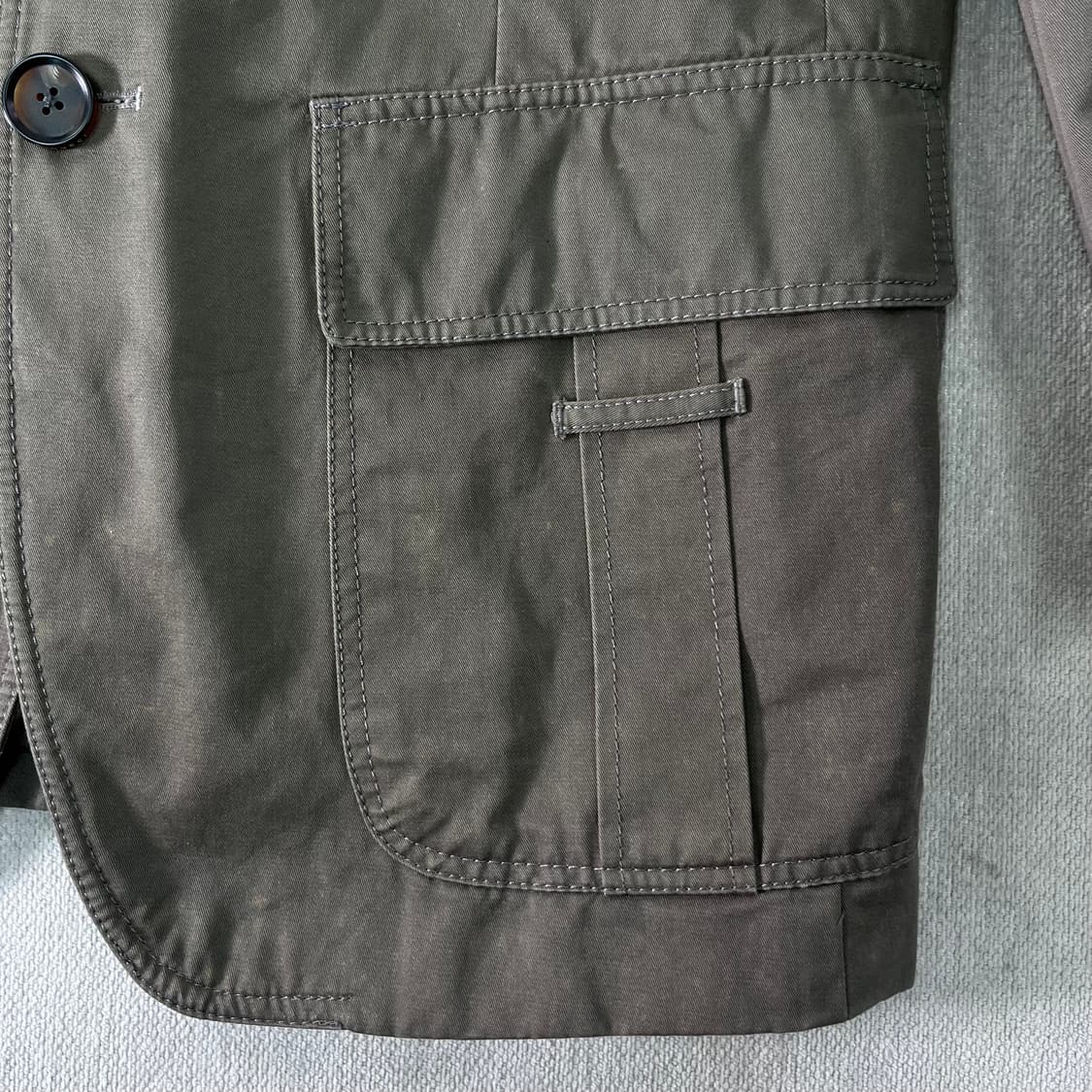 100 구찌 빈티지 포켓 코튼 블레이져 상품이미지7