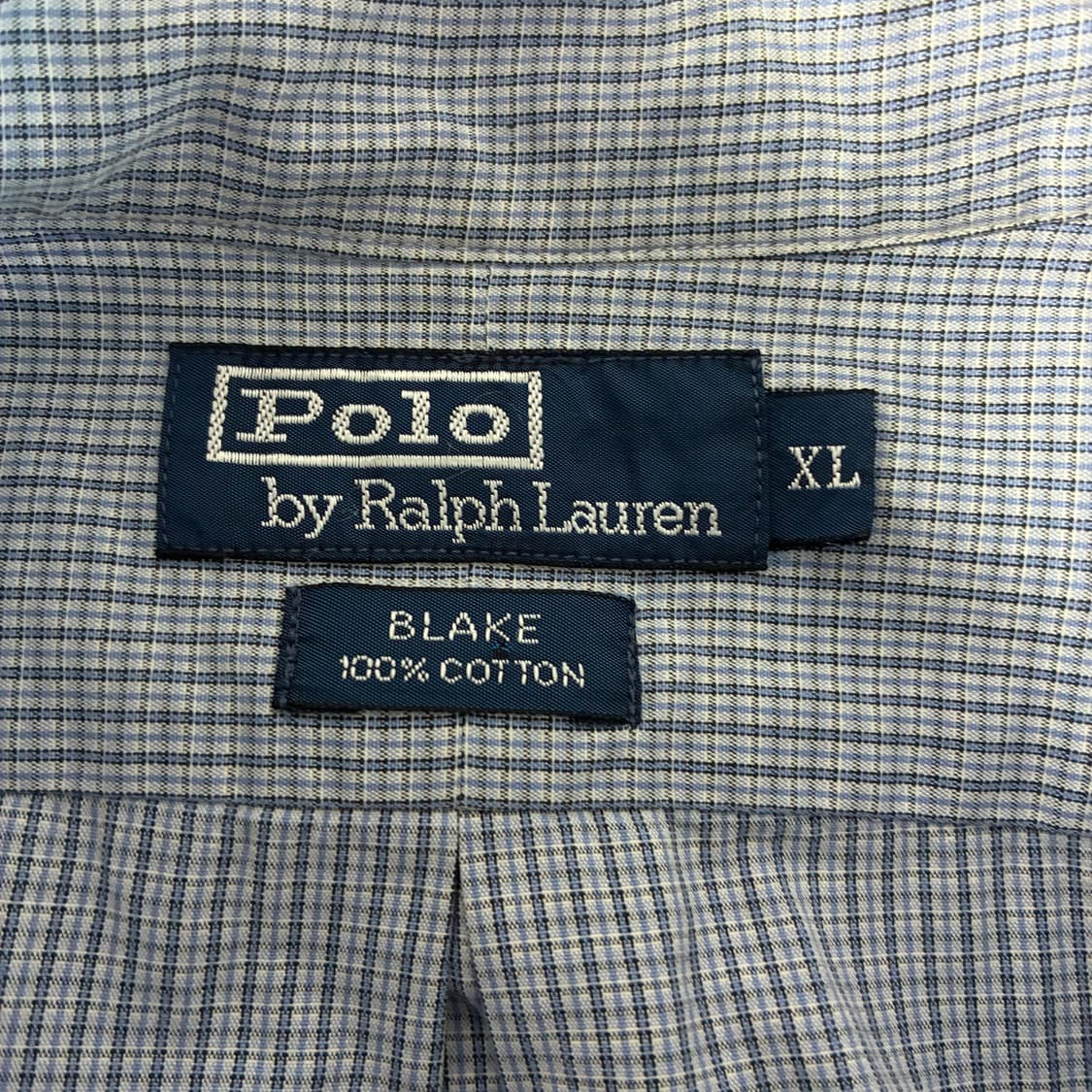 Polo  폴로 랄프로렌 자수 블레이크 코튼 체크셔츠  상품이미지4