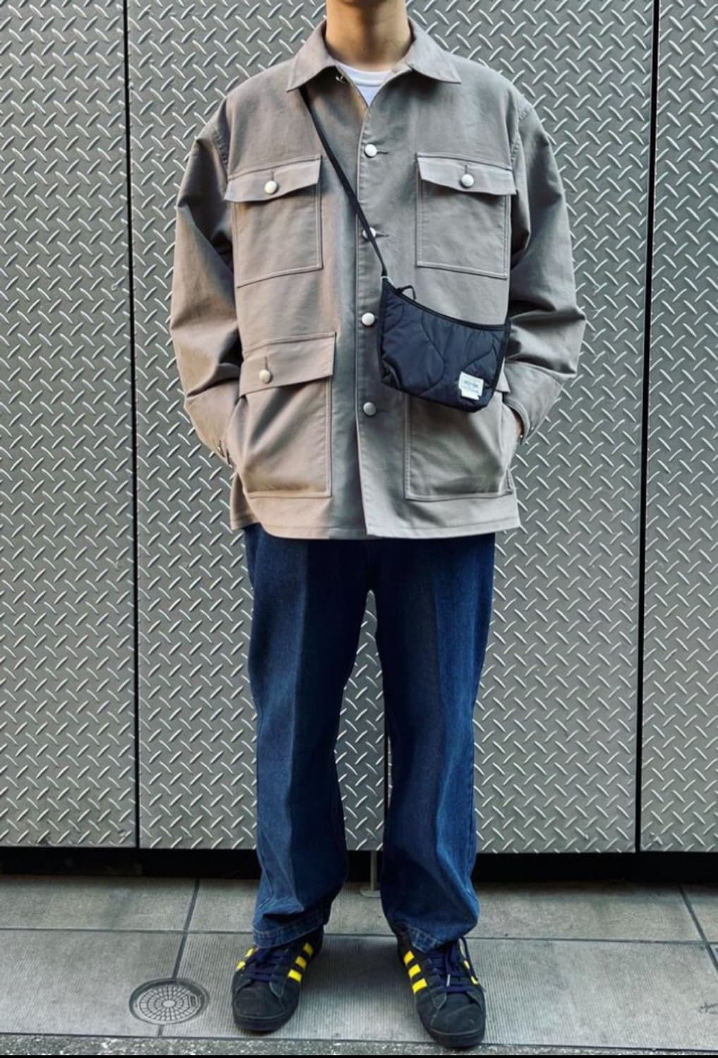 (L)바이닐아카이브 Vainl Archive 몰스킨 커버올 자켓 상품이미지2