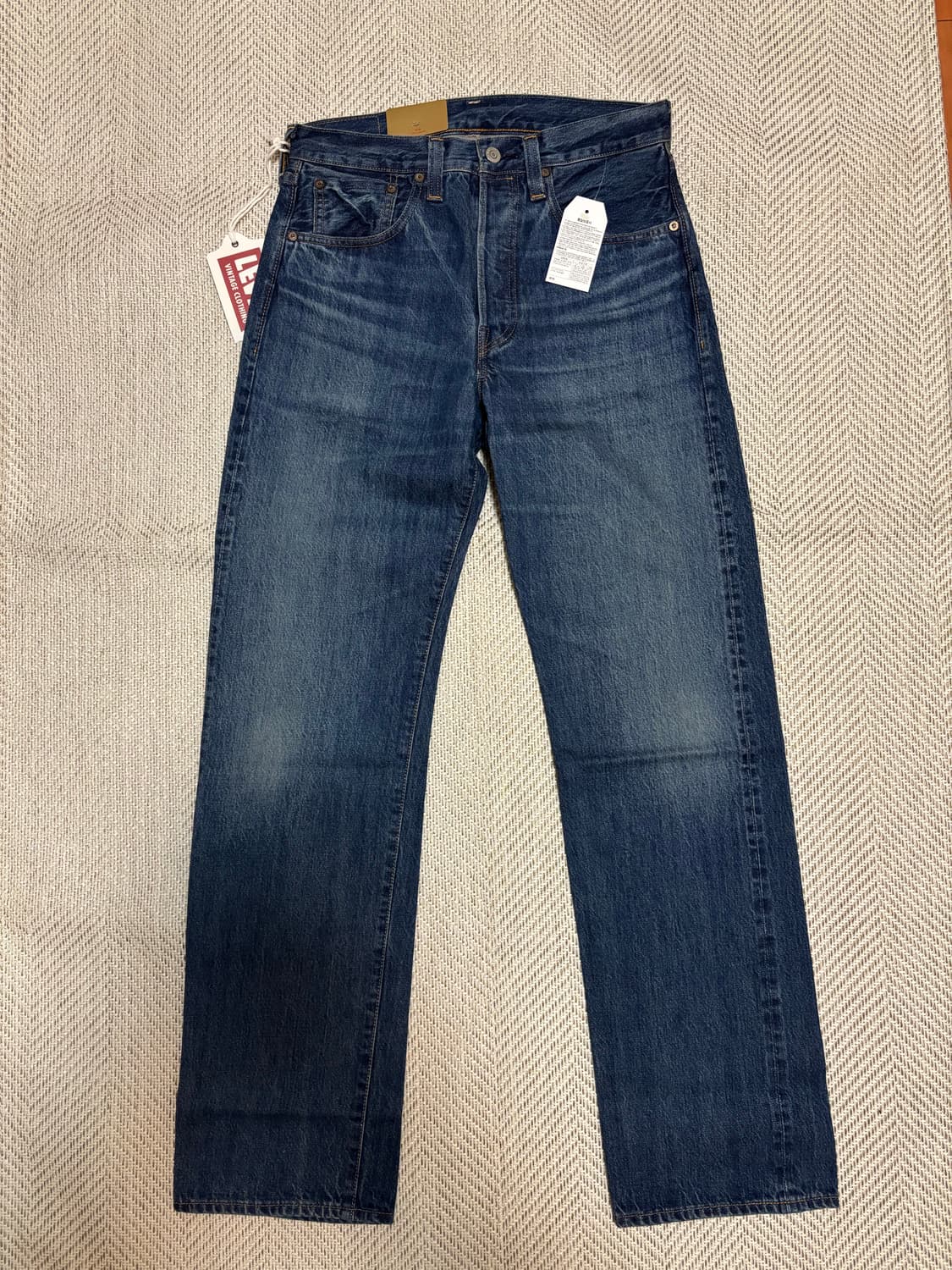 [30X32] 리바이스 LVC 1947 501XX 셀비지 데님 진 상품이미지4