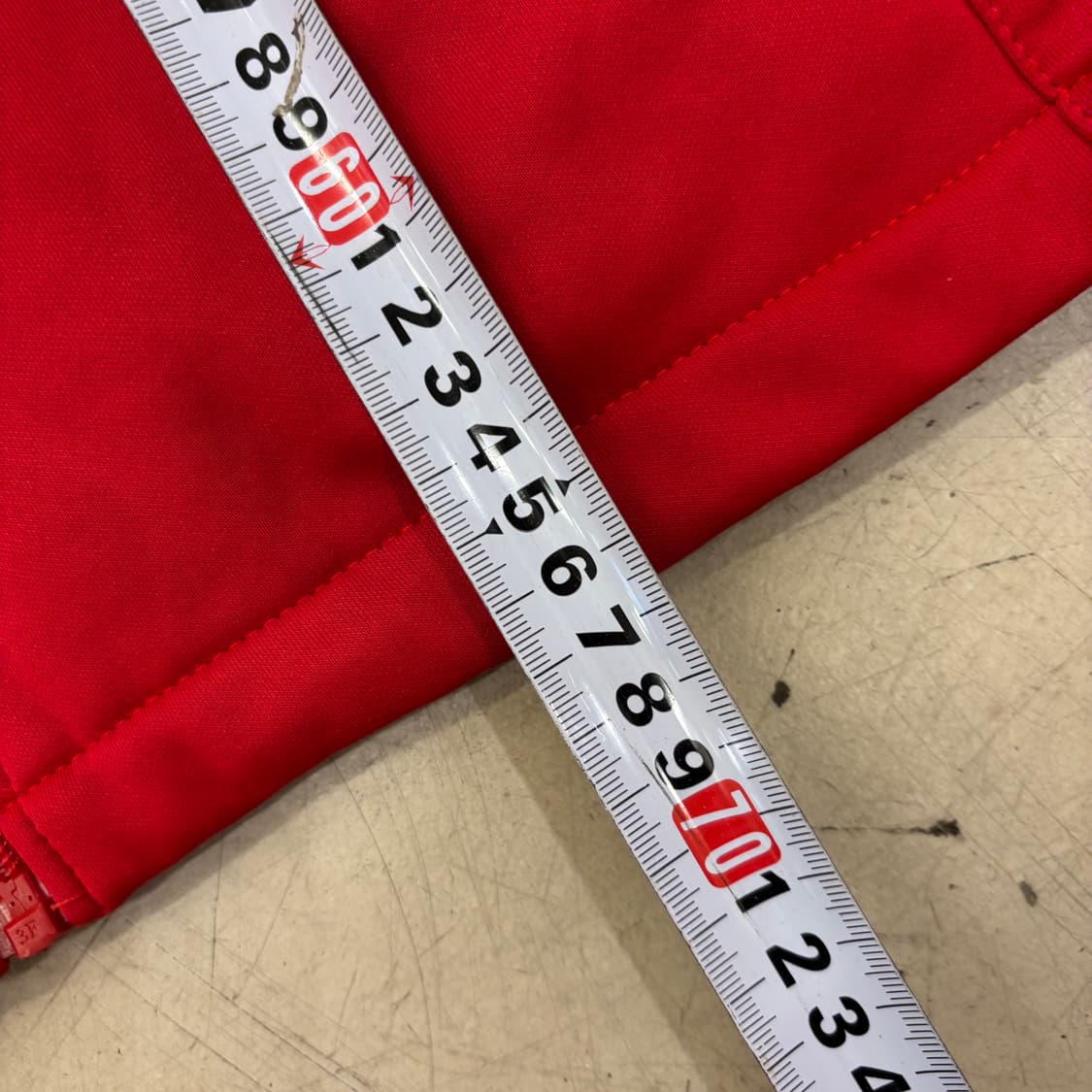 아디다스 스몰로고 레드 삼선 져지 상품이미지4