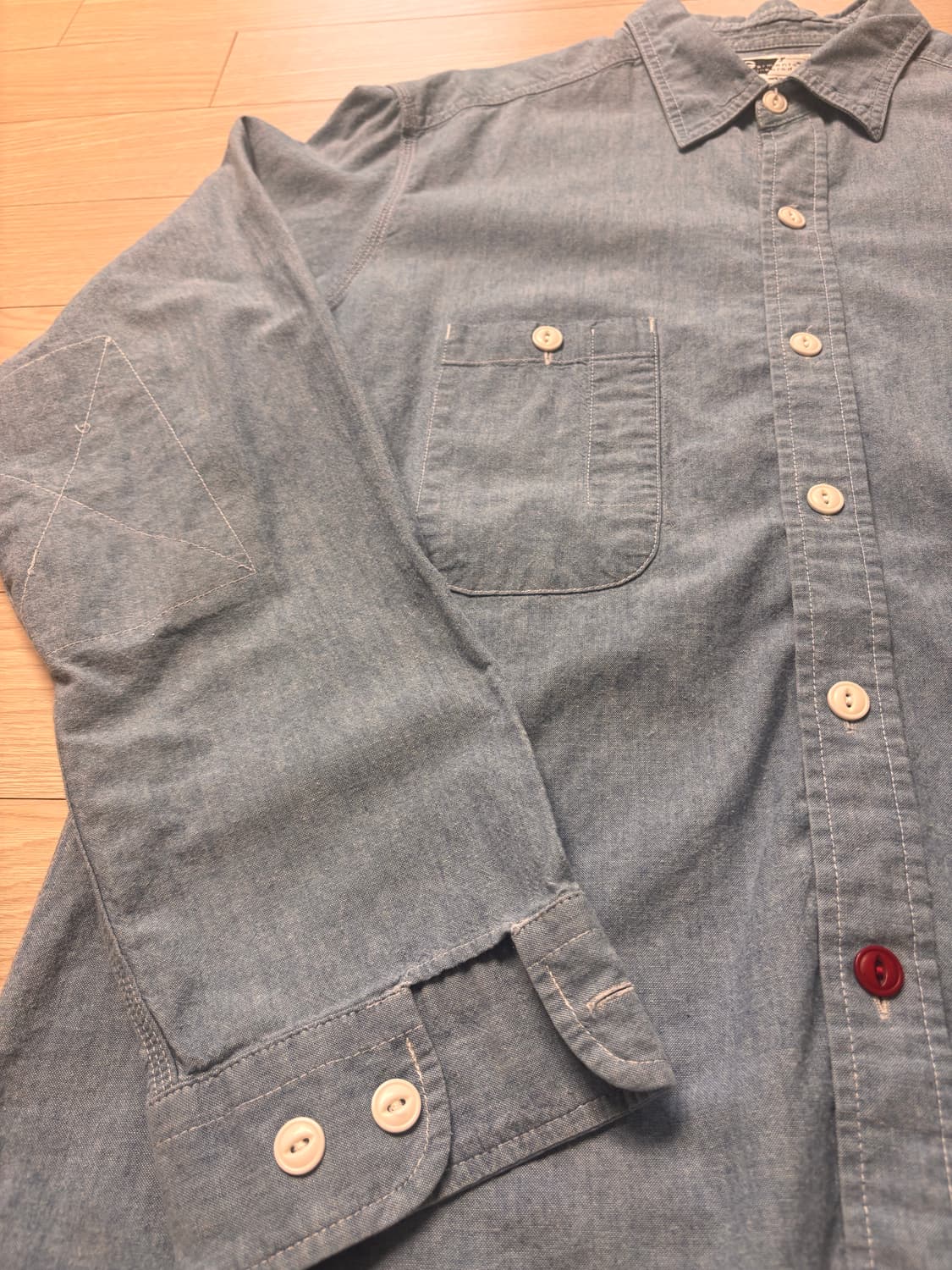 엔지니어드가먼츠 워크셔츠 L 상품이미지3