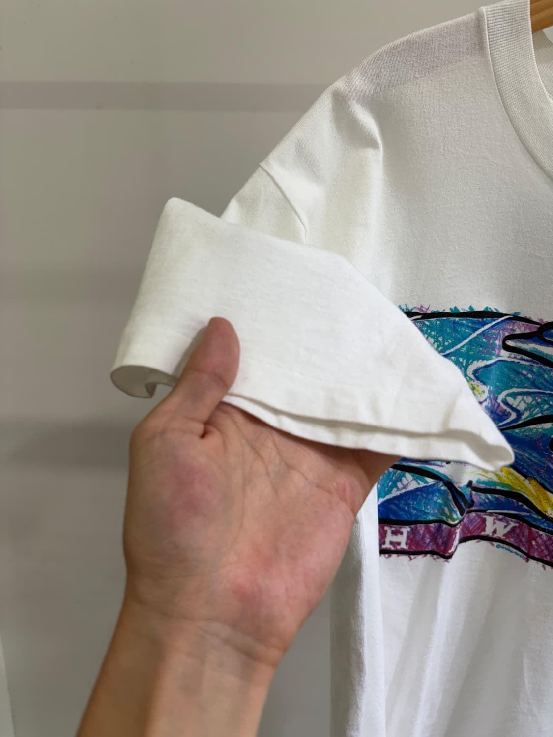 90's CRAZY SHIRT (Made in USA) 반팔티셔츠 상품이미지4