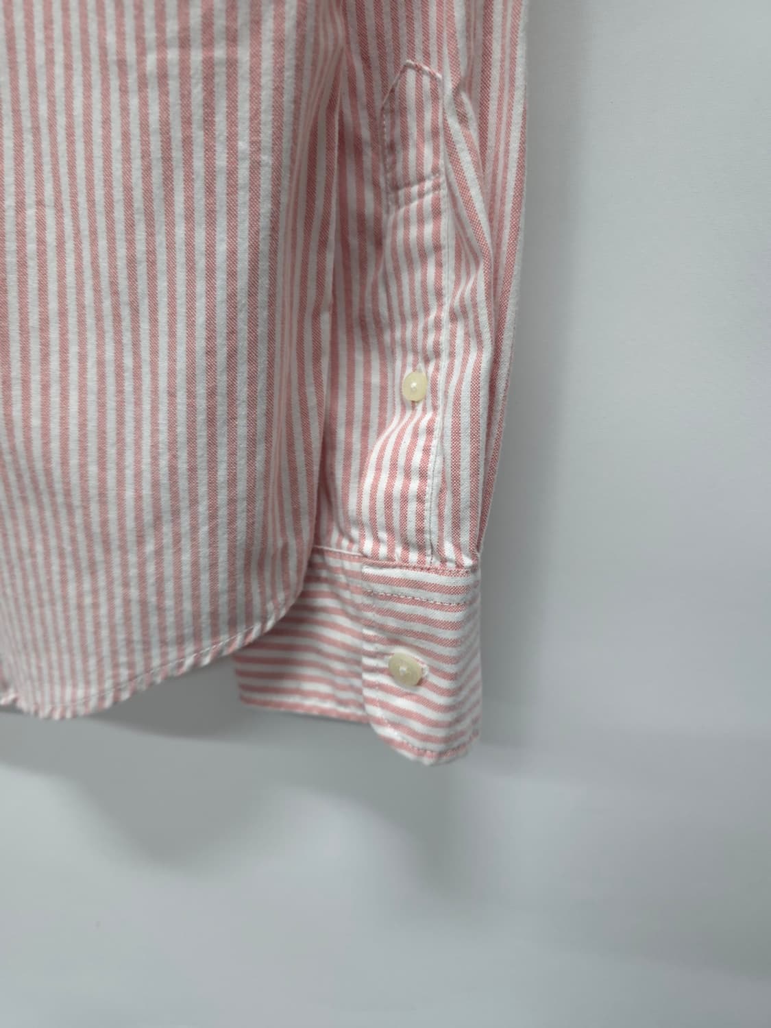 아메리칸이글 핑크 스트라이프 옥스포드 셔츠 (100~105) 상품이미지10