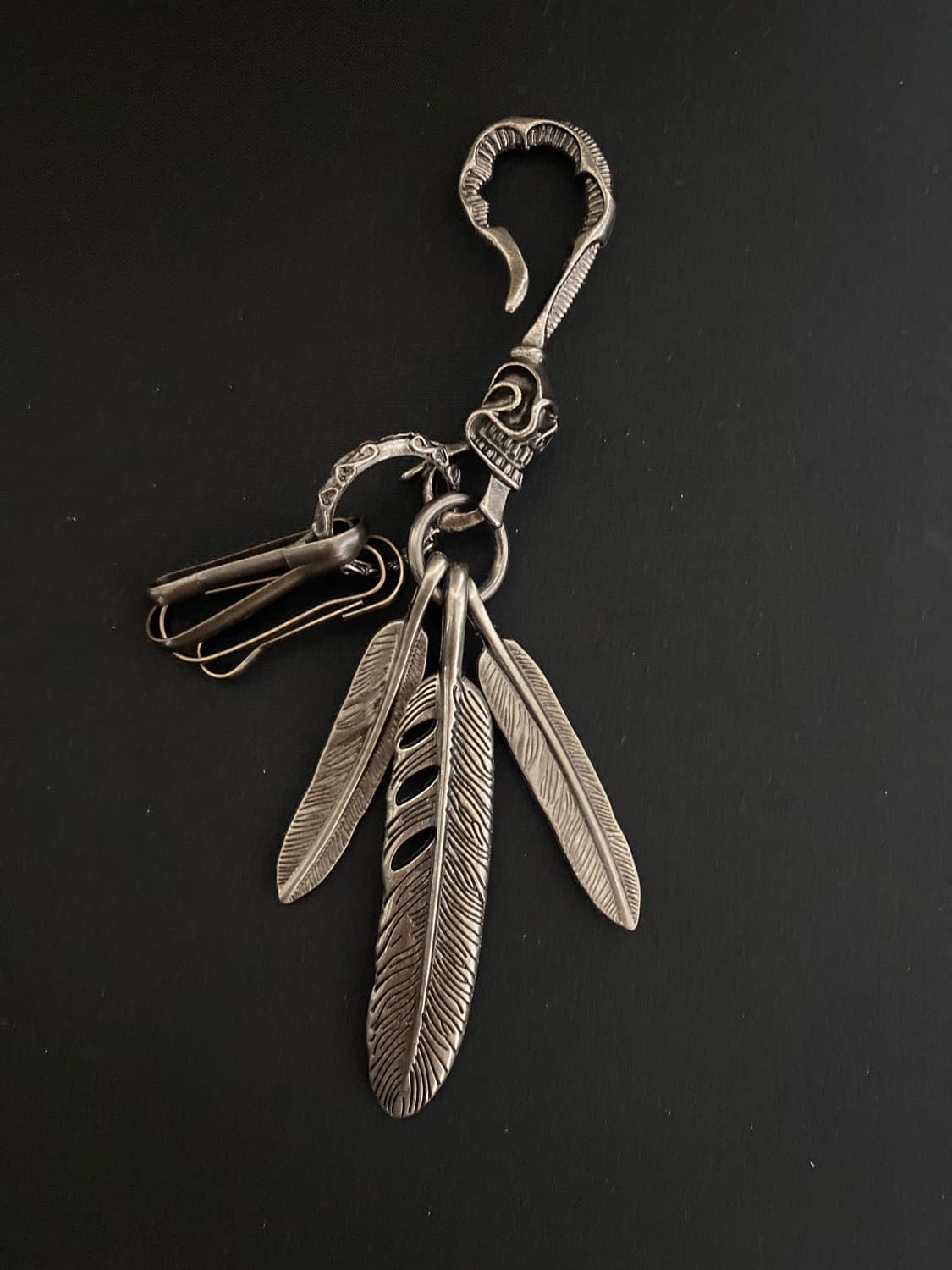 스컬 패더 키링 상품이미지3