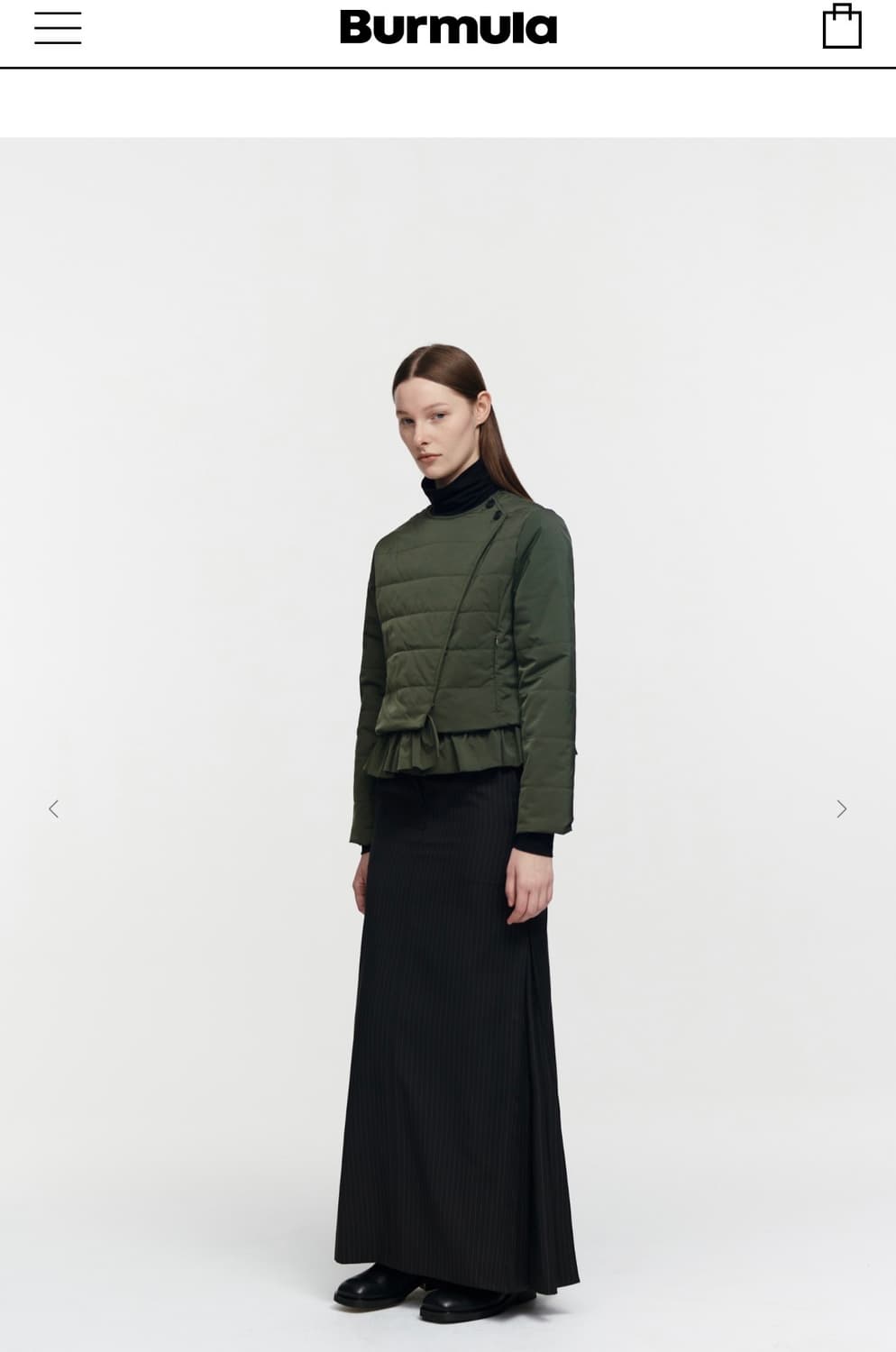 버뮬라 ruffle padded jacket 상품이미지2