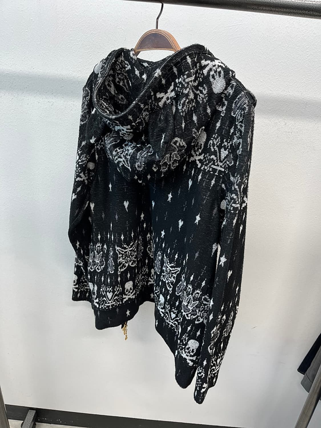 여) Roen 00s 벨벳 토끼 후드집업  상품이미지7