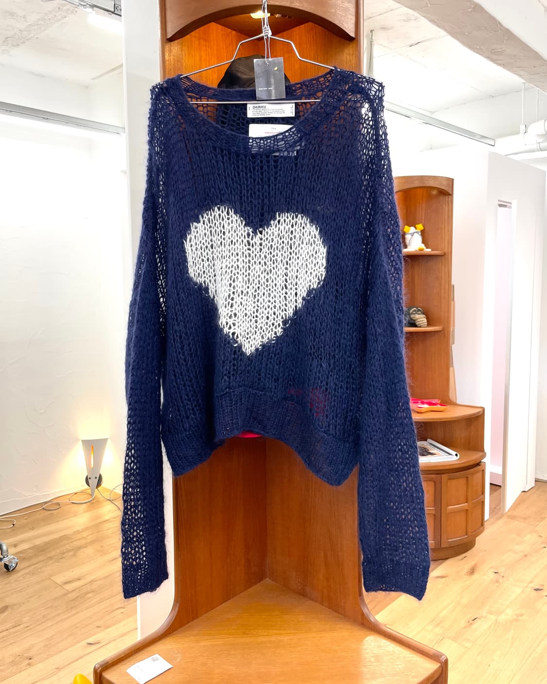 [M] 다이리쿠 DAIRIKU 피쉬넷 니트 상품이미지4