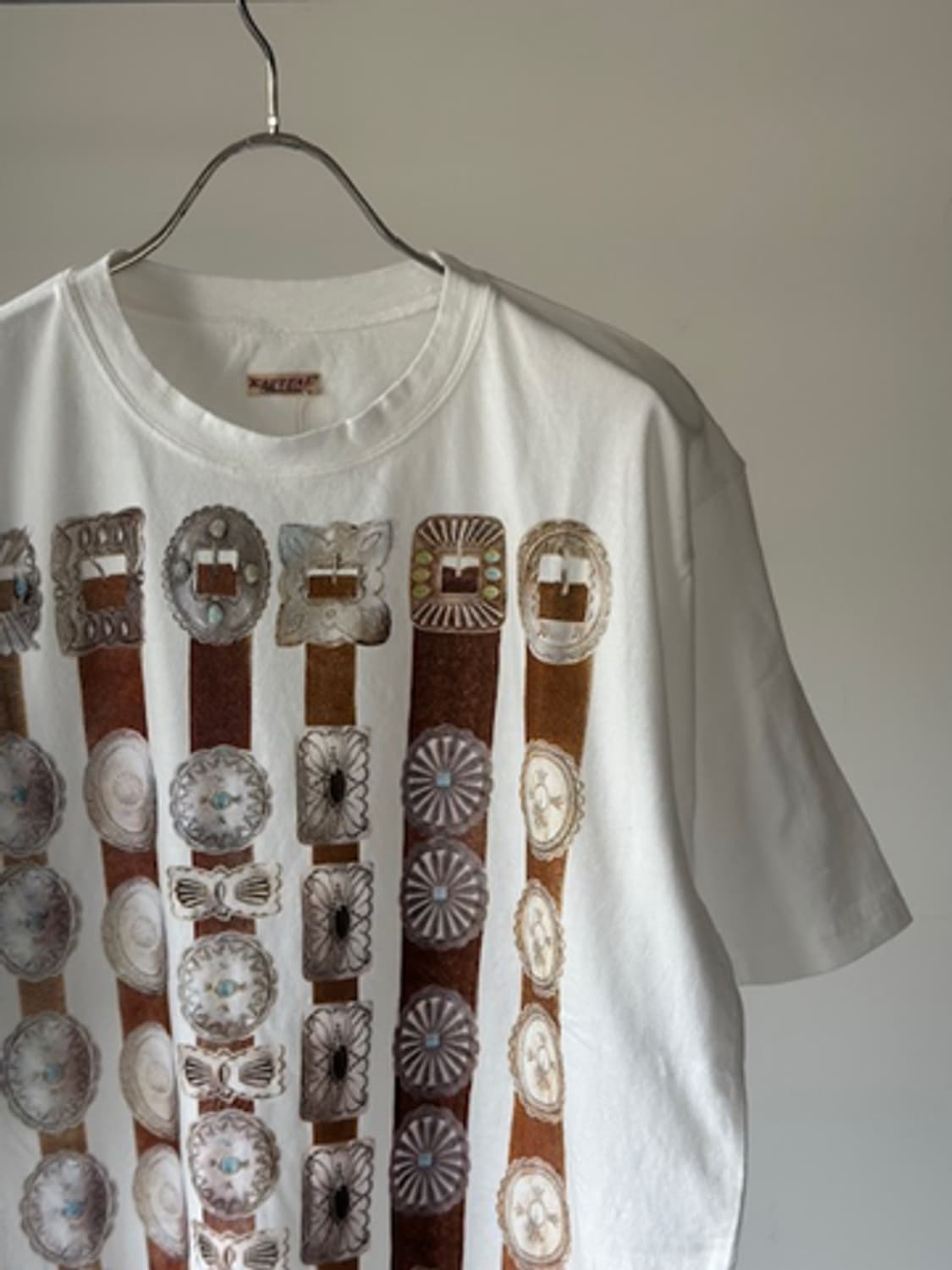 캐피탈 20 크루 티셔츠 화이트 M EK-1610SCA 상품이미지4