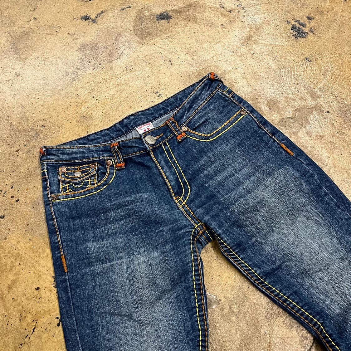[정품/31] 트루릴리젼 스티치 데님 청바지 b16 상품이미지1