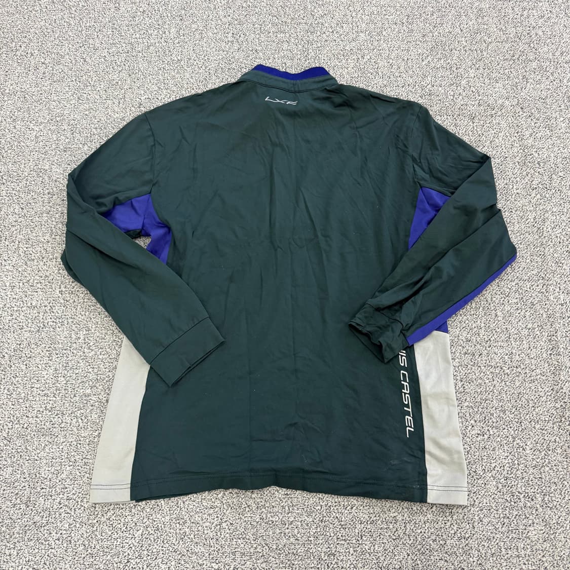 [100] 루이까스텔 반집업 골프웨어 기능성 긴팔티셔츠 0109T1 상품이미지2