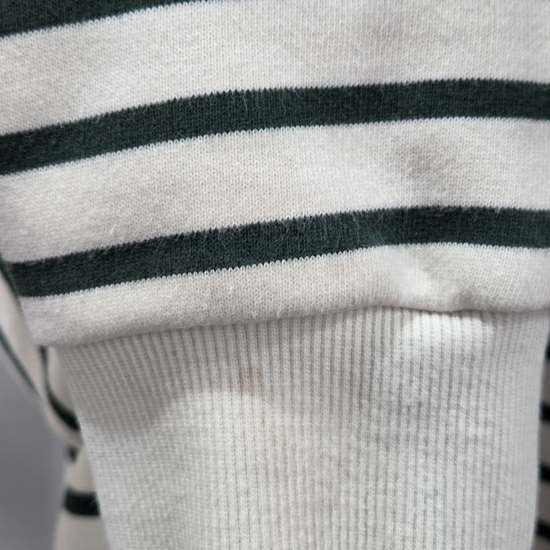 빈폴 키즈 풀오버 하프집업 스트라이프 맨투맨 165/12/13 상품이미지6