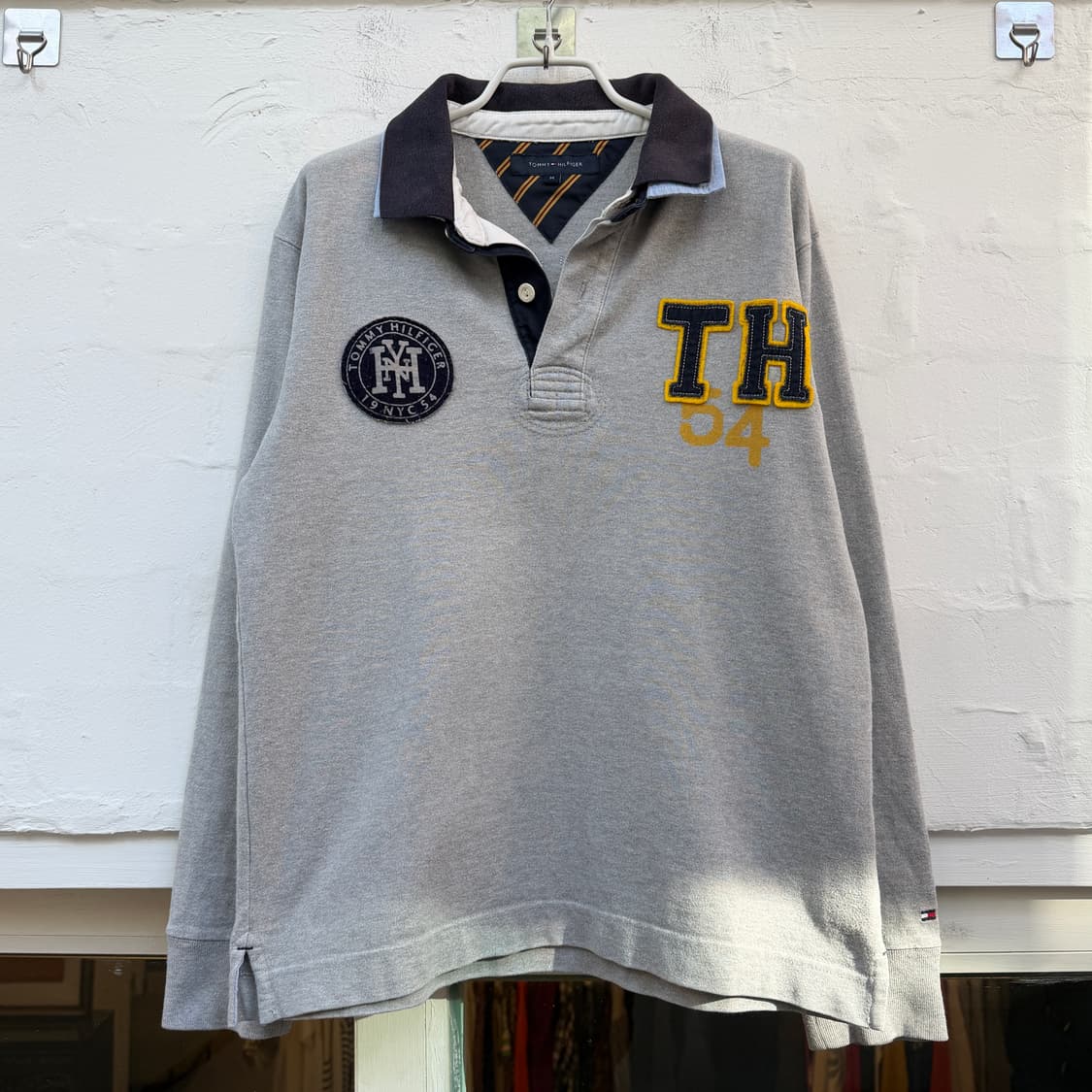 Tommy Hilfiger 타미힐피거 올드스쿨 럭비셔츠 M 상품이미지1