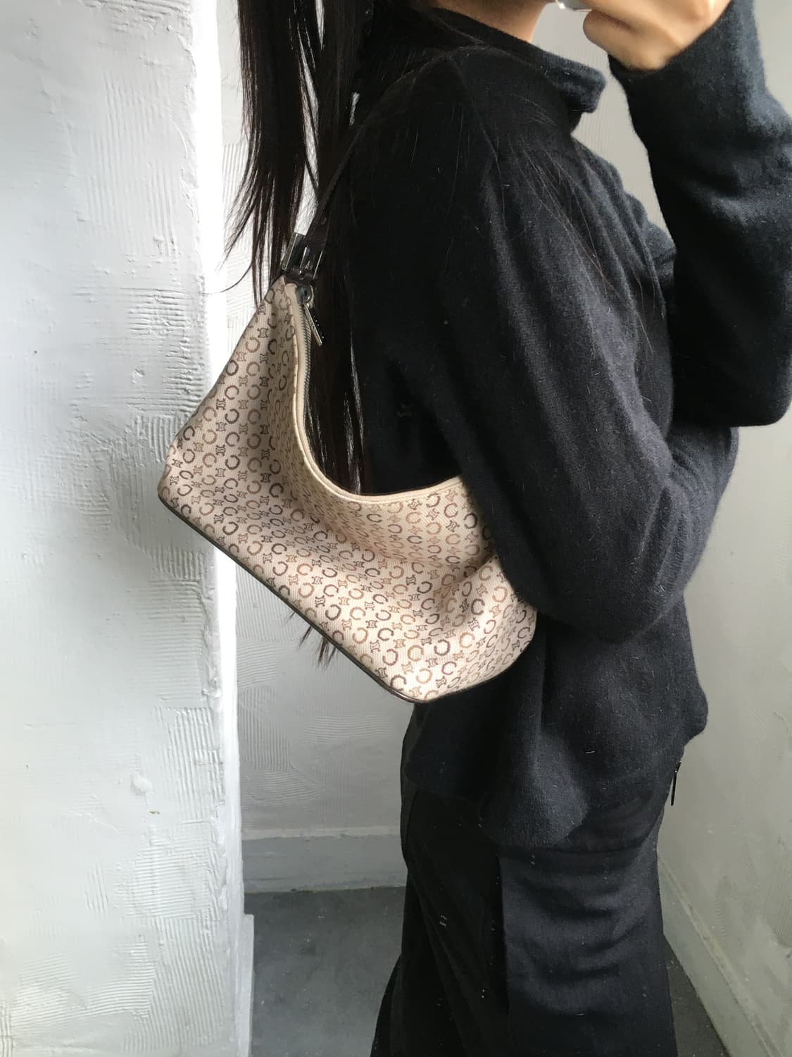 CELINE 셀린느 마카담 코팅 캔버스 토트백 상품이미지1