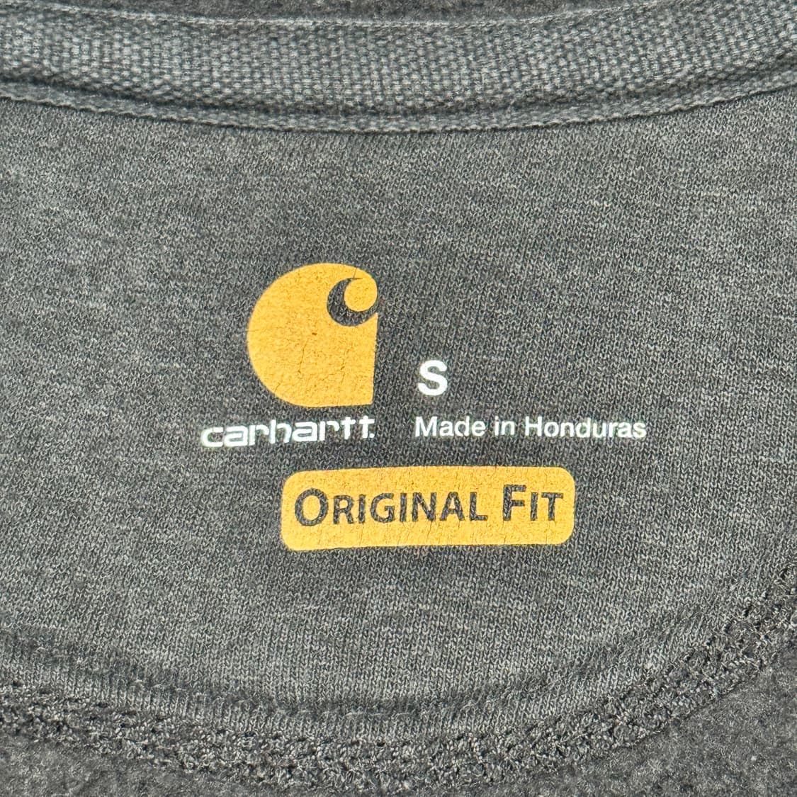 S) 칼하트 미드웨이트 오리지널핏 후드집업 블랙 상품이미지7