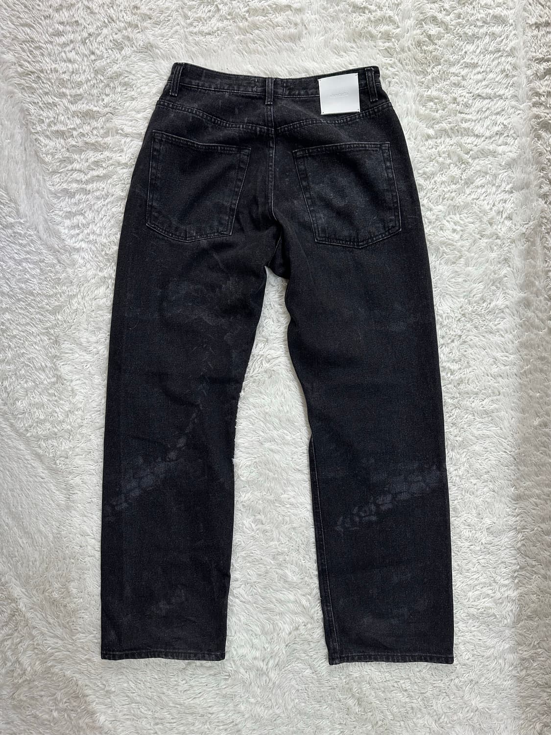 Vivastudio 블랙 데님 팬츠 S 상품이미지4