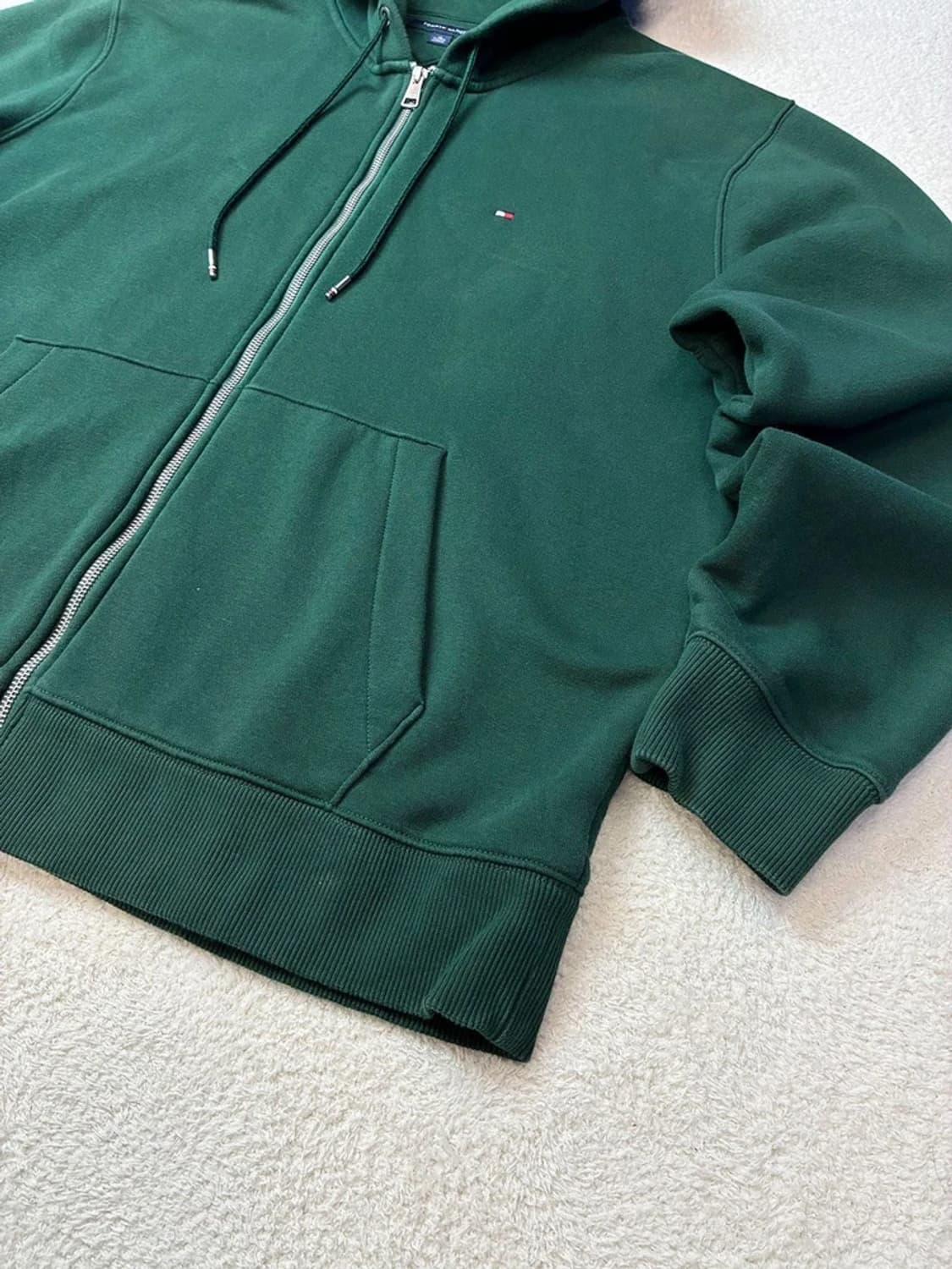 타미힐피거 베이직 코튼 후드 집업 PN5864    상품이미지4