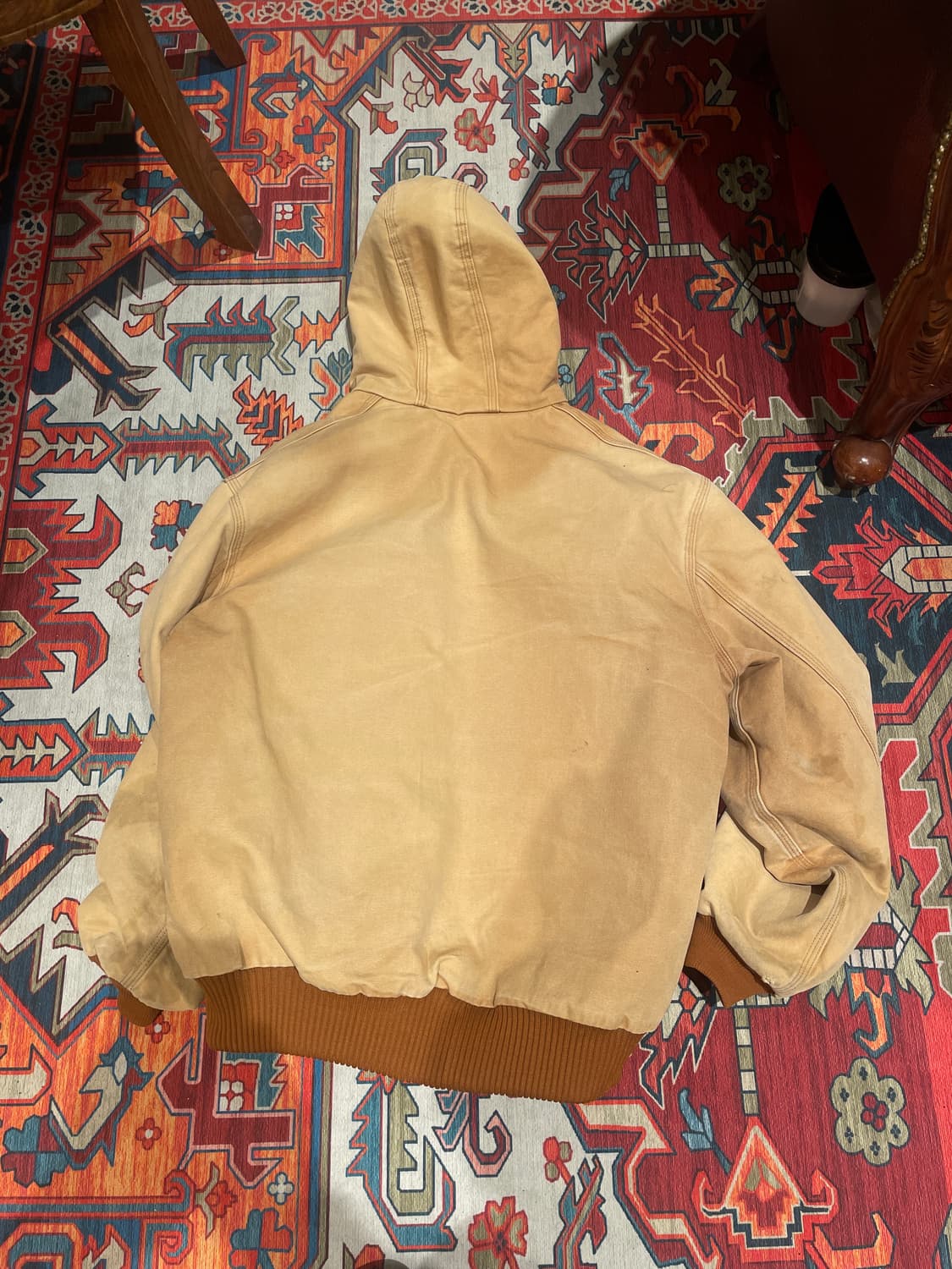 90s [USA Made] 칼하트 J140 덕 액티브 자켓 105 상품이미지4