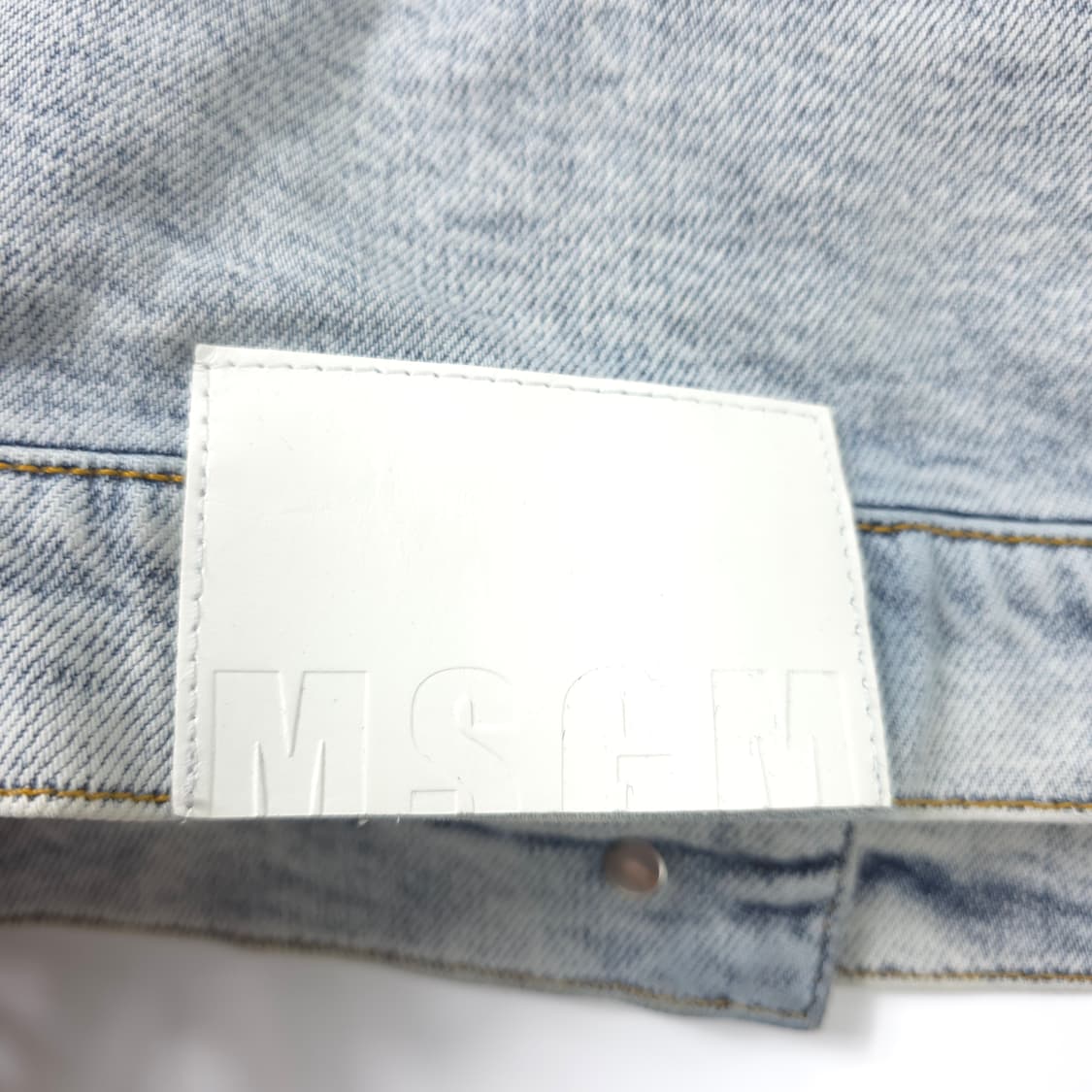 MSGM 데님 자켓 연청 (42) 상품이미지8