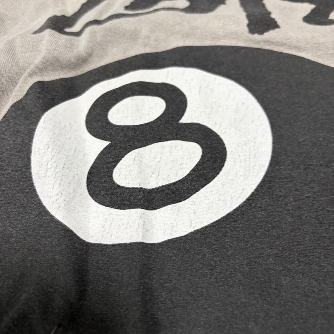 스투시 8볼 에잇볼 반팔 티셔츠 그레이 s 상품이미지7