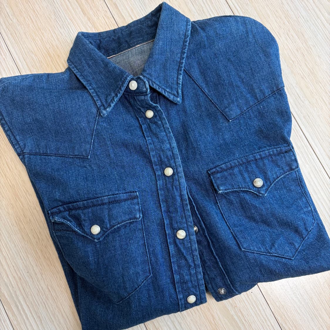 리바이스 데님 청 남방 셔츠 상품이미지1