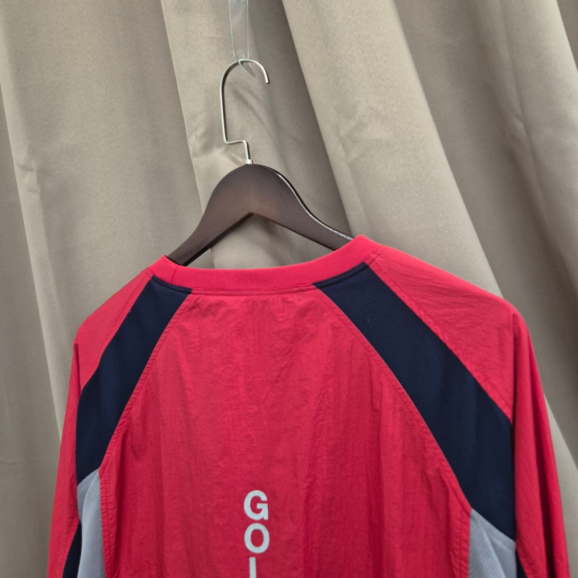 골든베어 골프 컬러블록 우븐 바람막이 긴팔 상품이미지7