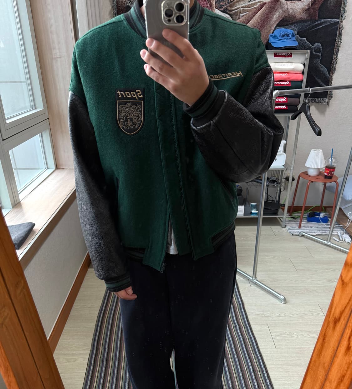 헤리티지플로스 바시티 자켓 상품이미지1