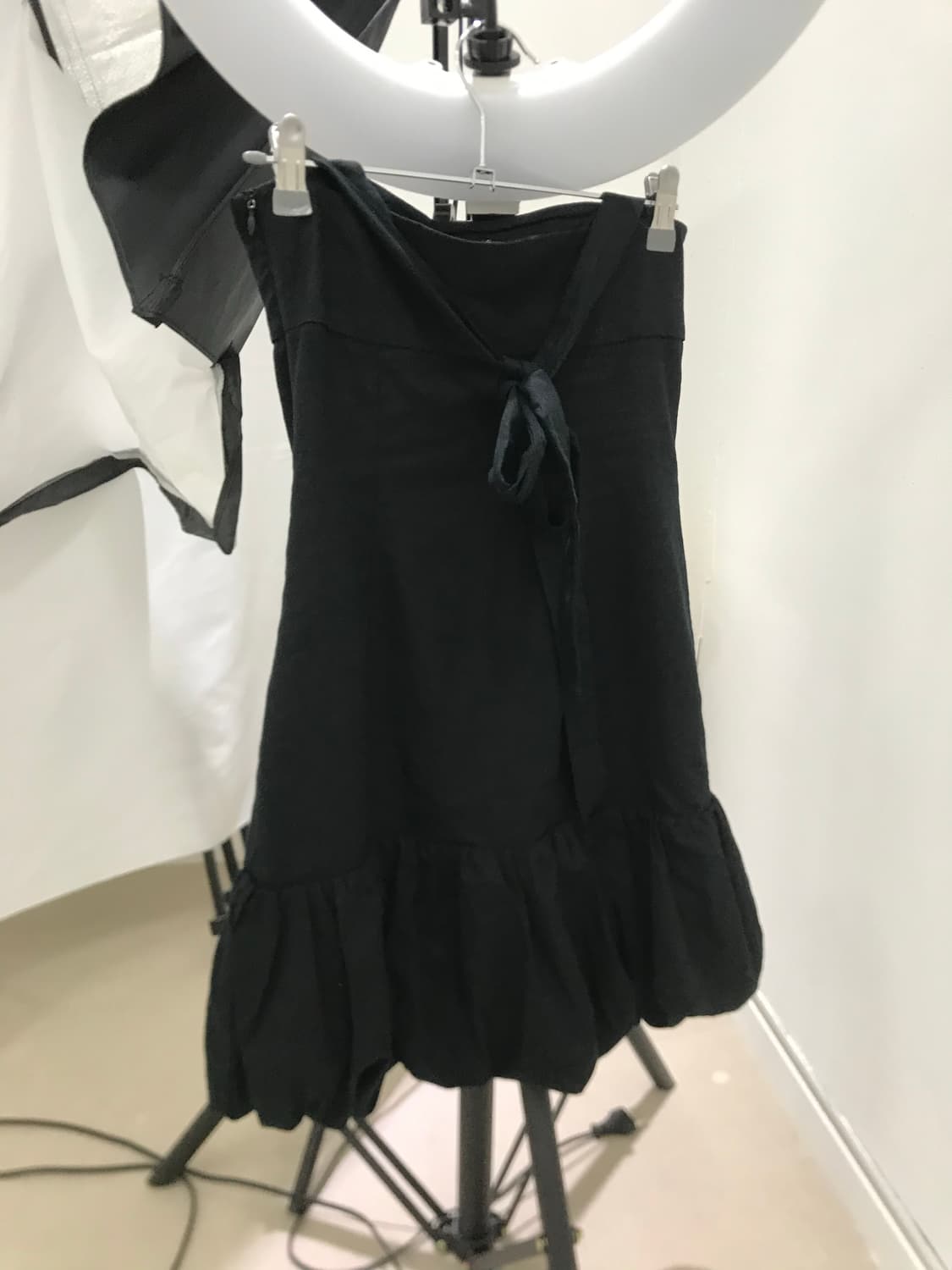 Puff cloud skirt tanktop strap onepiece 상품이미지8