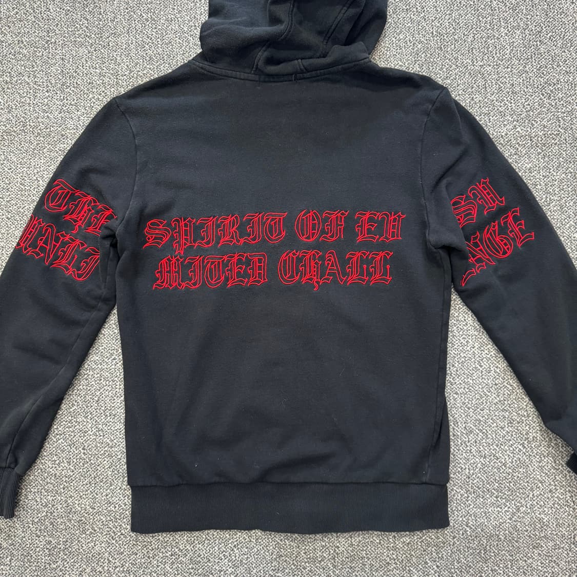 에비수 제팬 백로고 후드집업 상품이미지2