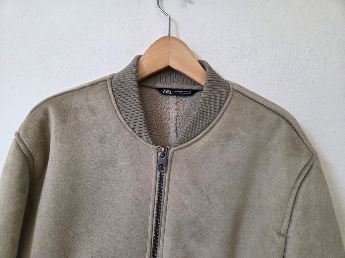 자라 겉감 스웨이드, 안감 따뜻한털 상품이미지2