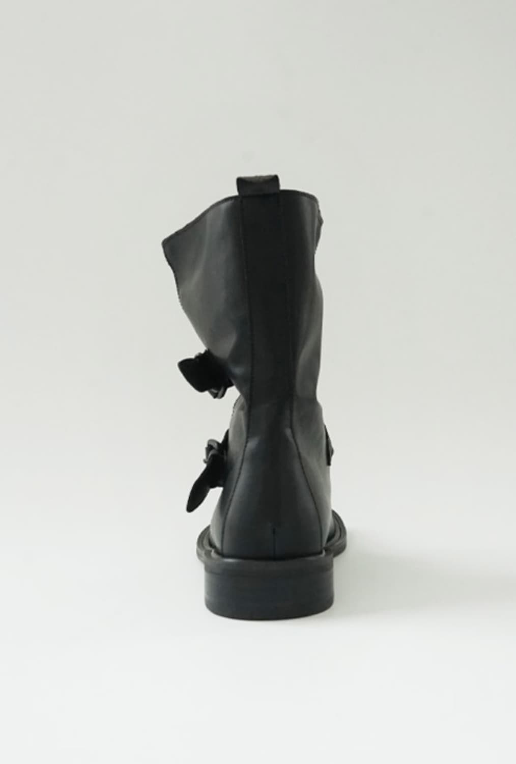 [aftermonday] Two_Buckle Midi Boots 상품이미지3