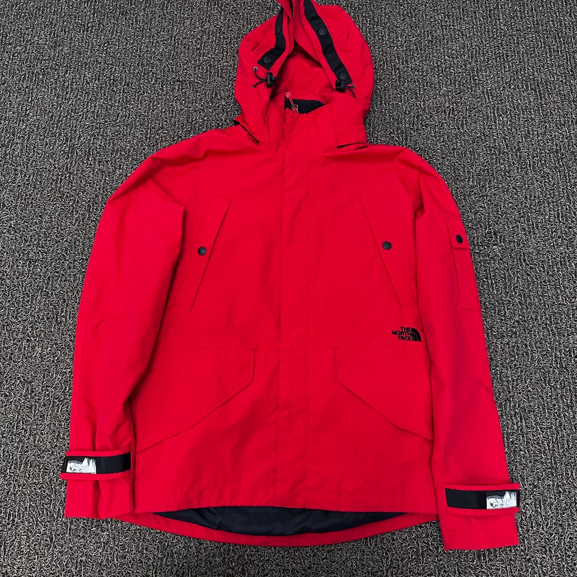 노스페이스 화이트라벨 바람막이 자켓 레드 95(M) 상품이미지1