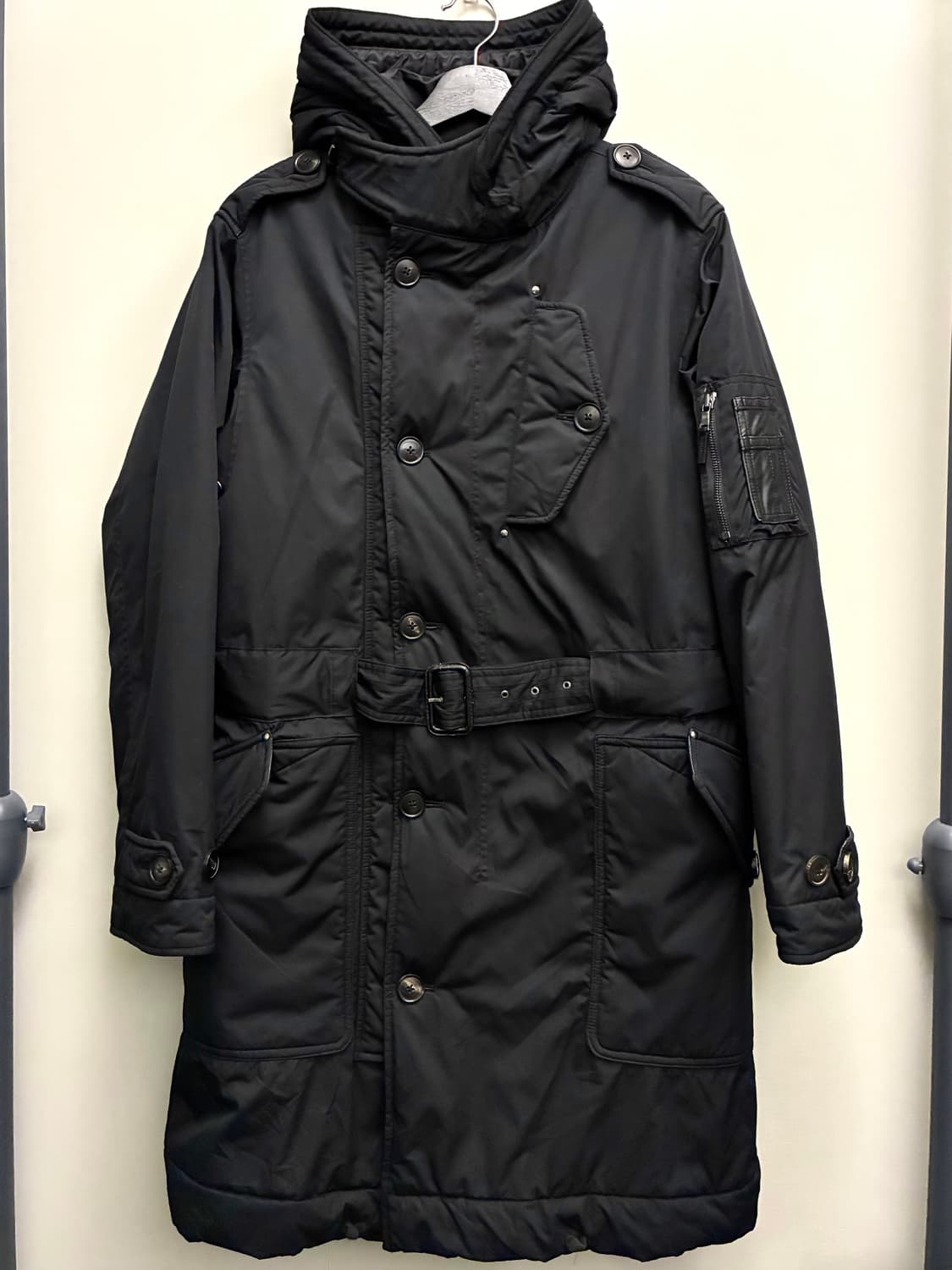 (M/100)00s 폴로랄프로렌 RAF 영국군 밀리터리 콜드 롱파카 상품이미지1